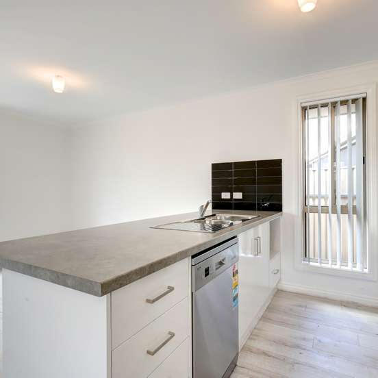 Concrete meets bricks